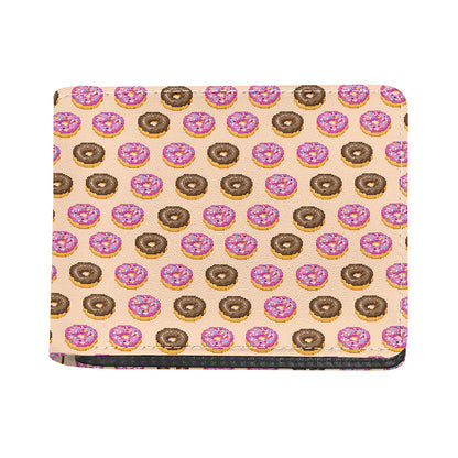 8-Bit Pixel Donut Print Bifold Wallet