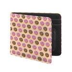 8-Bit Pixel Donut Print Bifold Wallet