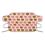 8-Bit Pixel Donut Print Car Windshield Snow Cover