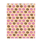 8-Bit Pixel Donut Print Curtain