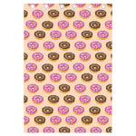 8-Bit Pixel Donut Print Curtain