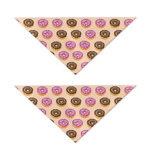 8-Bit Pixel Donut Print Dog Bandana