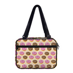 8-Bit Pixel Donut Print Double Strap Bible Bag