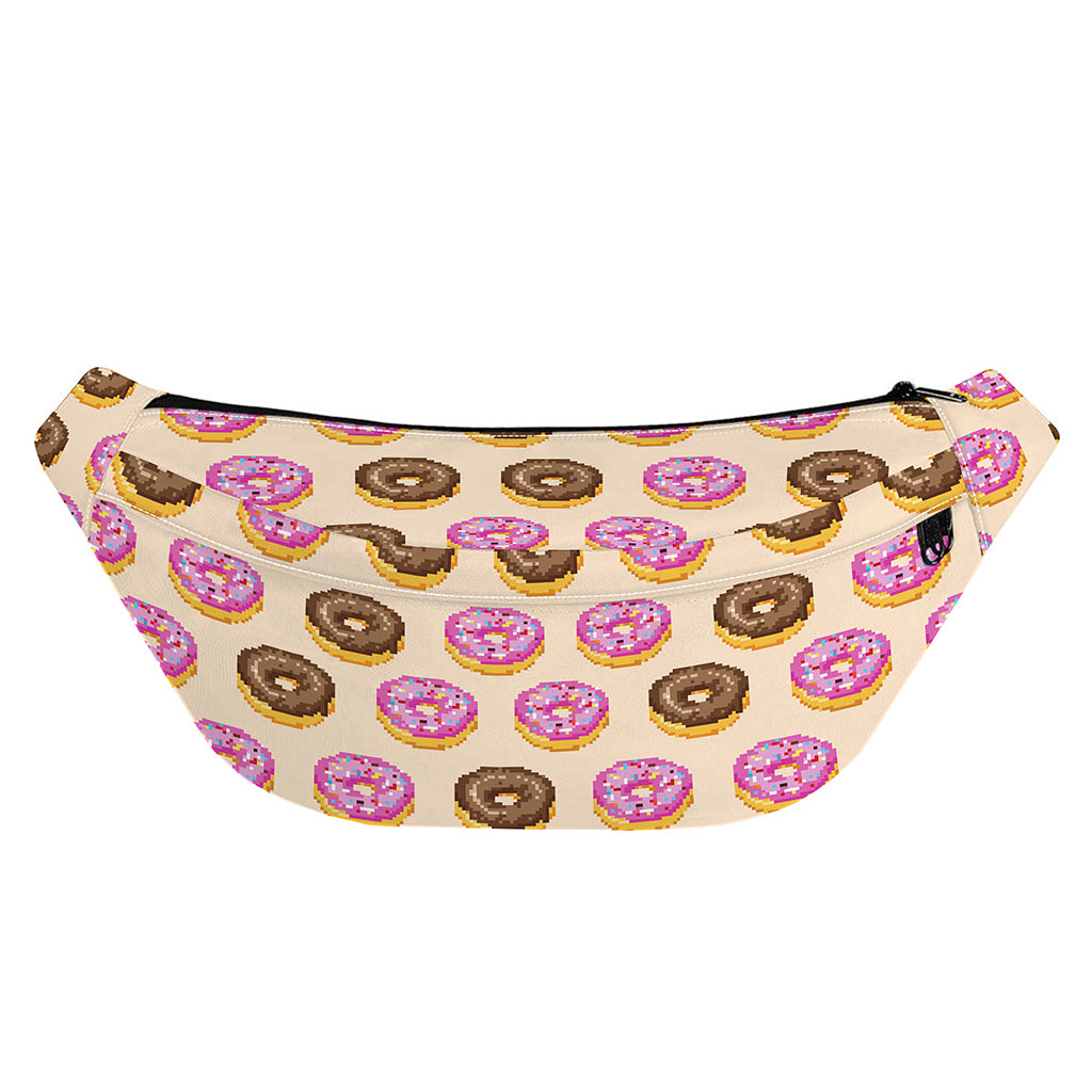 8-Bit Pixel Donut Print Fanny Pack
