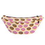 8-Bit Pixel Donut Print Fanny Pack