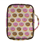 8-Bit Pixel Donut Print Front Pocket Bible Bag