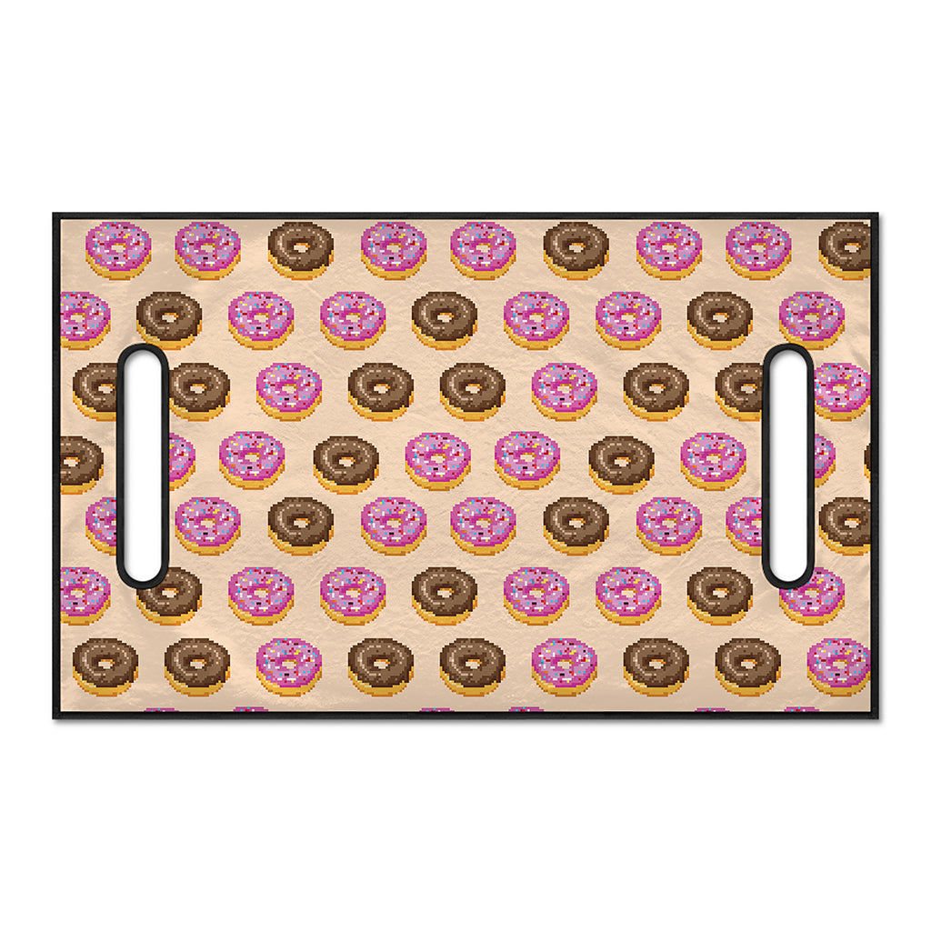 8-Bit Pixel Donut Print Golf Cart Seat Cover