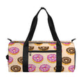 8-Bit Pixel Donut Print Gym Bag