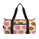 8-Bit Pixel Donut Print Gym Bag
