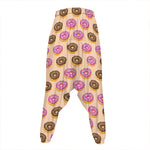 8-Bit Pixel Donut Print Hammer Pants