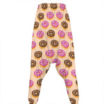 8-Bit Pixel Donut Print Hammer Pants
