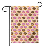 8-Bit Pixel Donut Print House Flag