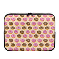 8-Bit Pixel Donut Print Laptop Sleeve