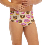 8-Bit Pixel Donut Print Men's Briefs
