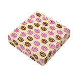 8-Bit Pixel Donut Print Outdoor Seat Cushion Cover