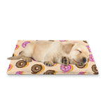 8-Bit Pixel Donut Print Pet Cooling Mat Cover