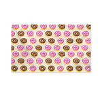 8-Bit Pixel Donut Print Polyester Flag