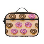 8-Bit Pixel Donut Print Portable Lunch Bag