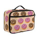 8-Bit Pixel Donut Print Portable Lunch Bag