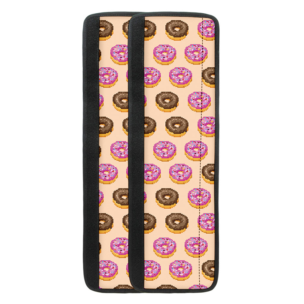 8-Bit Pixel Donut Print Refrigerator Handle Covers