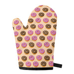 8-Bit Pixel Donut Print Single Oven Mitt