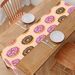 8-Bit Pixel Donut Print Table Runner