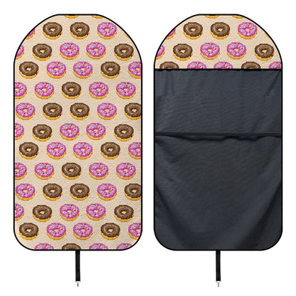 8-Bit Pixel Donut Print Waterproof Car Seat Cover