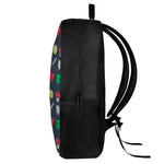 8-Bit Pixel Game Items Print 17 Inch Backpack