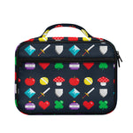 8-Bit Pixel Game Items Print Briefcase Bible Bag