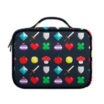 8-Bit Pixel Game Items Print Briefcase Bible Bag