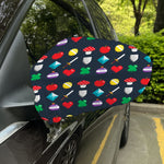 8-Bit Pixel Game Items Print Car Side Mirror Covers