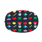 8-Bit Pixel Game Items Print Car Side Mirror Covers