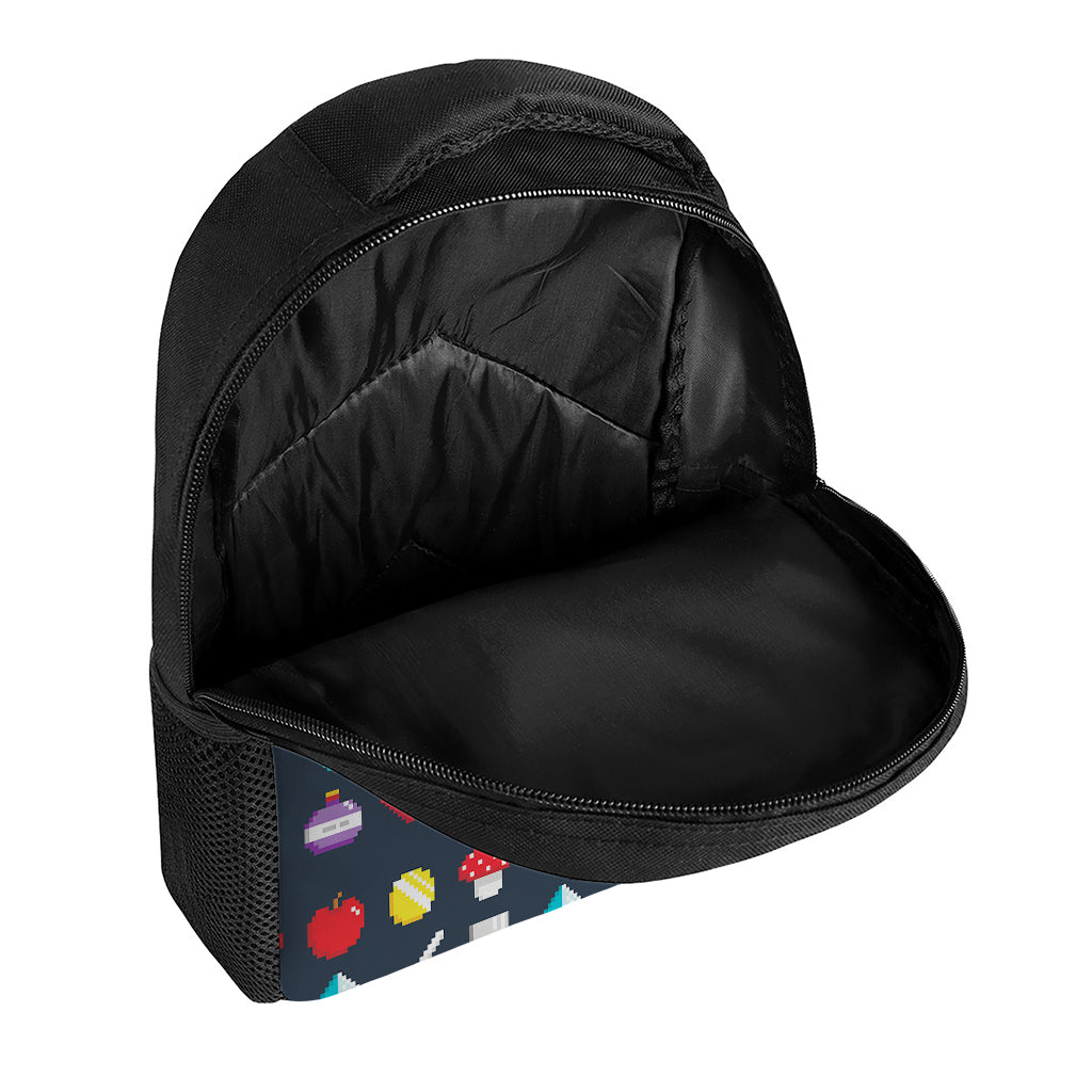 8-Bit Pixel Game Items Print Casual Backpack