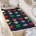 8-Bit Pixel Game Items Print Changing Pad Cover