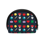 8-Bit Pixel Game Items Print Coin Purse