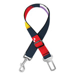 8-Bit Pixel Game Items Print Dog Seat Belt