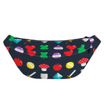 8-Bit Pixel Game Items Print Fanny Pack