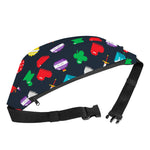8-Bit Pixel Game Items Print Fanny Pack