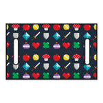 8-Bit Pixel Game Items Print Golf Cart Seat Cover