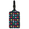 8-Bit Pixel Game Items Print Luggage Tag