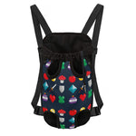 8-Bit Pixel Game Items Print Pet Carrier Backpack