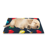 8-Bit Pixel Game Items Print Pet Cooling Mat Cover