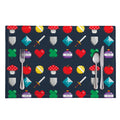 8-Bit Pixel Game Items Print Placemat