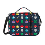 8-Bit Pixel Game Items Print Shoulder Strap Bible Bag