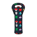 8-Bit Pixel Game Items Print Single Neoprene Wine Tote