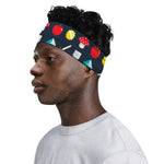8-Bit Pixel Game Items Print Sports Headband