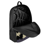 8-Bit Pixel Halloween Bat Print 17 Inch Backpack