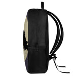 8-Bit Pixel Halloween Bat Print 17 Inch Backpack