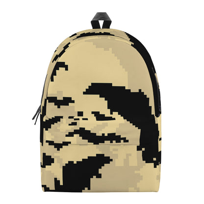8-Bit Pixel Halloween Bat Print Backpack