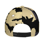 8-Bit Pixel Halloween Bat Print Baseball Cap